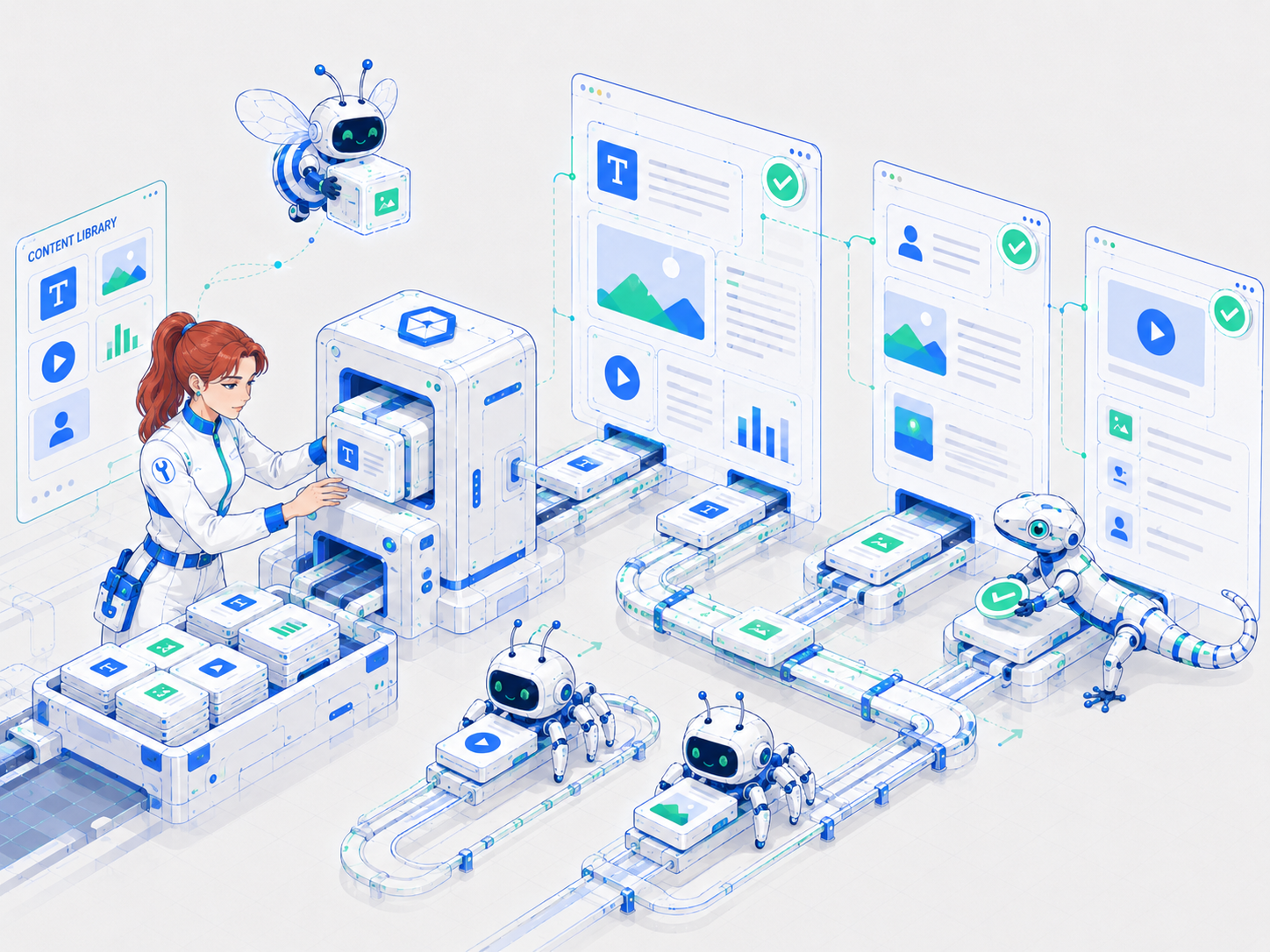 Контент-конвейер для тысяч SKU: как выстроить процесс без хаоса: карта процесса