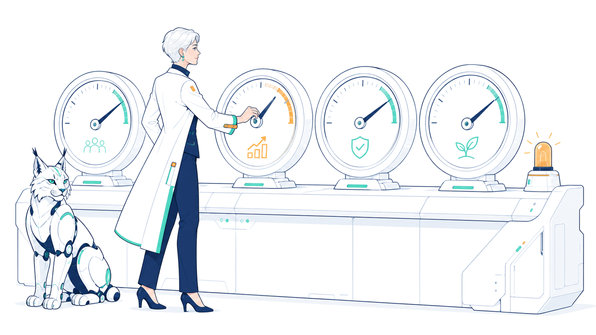 Какие KPI показывать на дашборде AI-системы — Главная схема