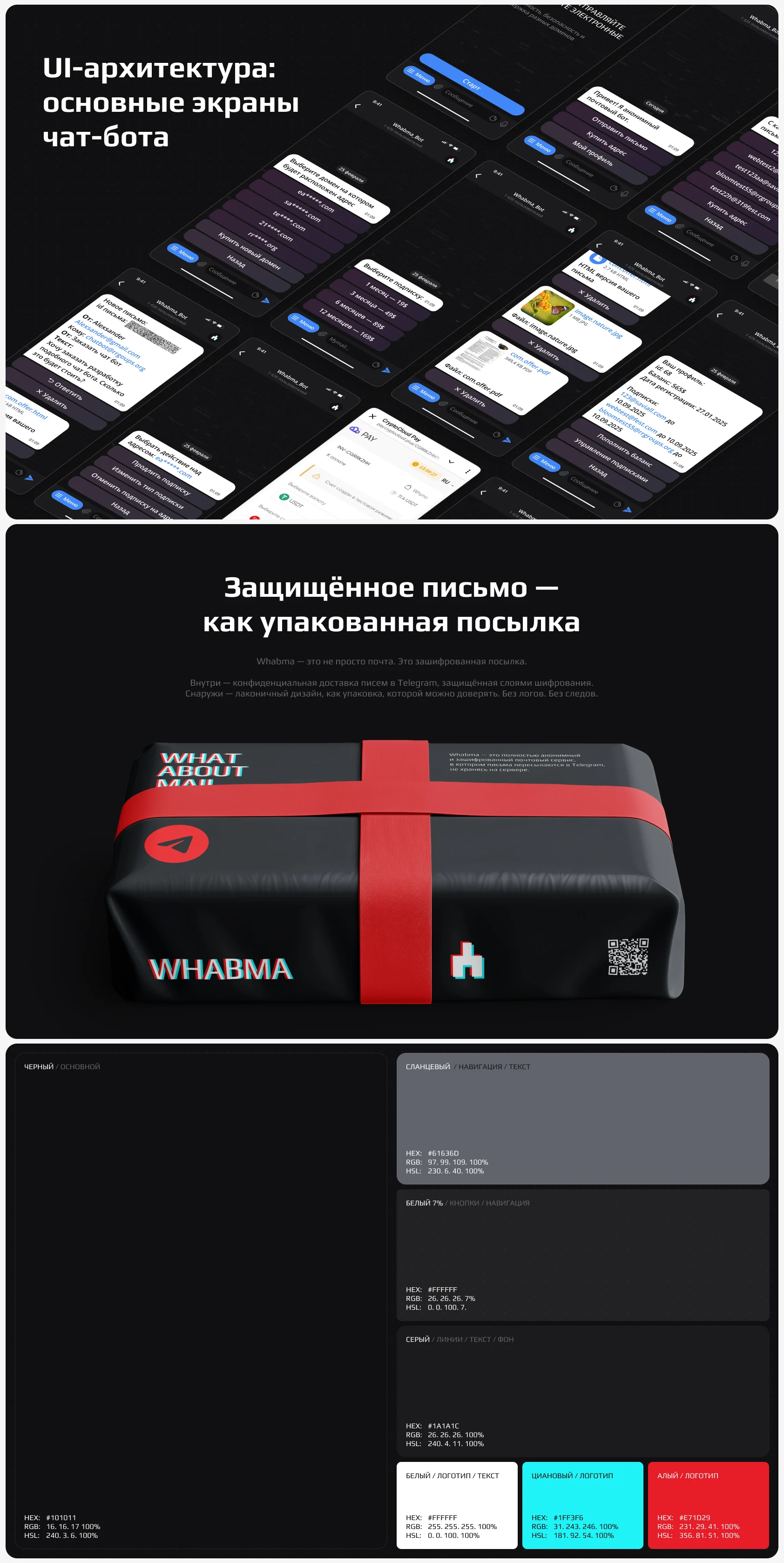 Разработка почтового бота в Telegram — экран 3