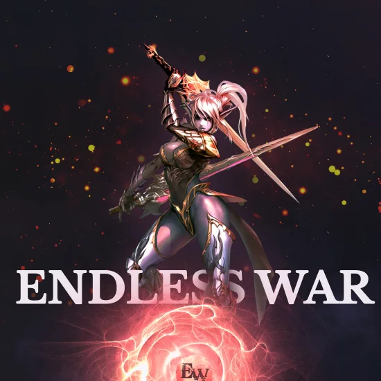 Дизайн игрового сайта Endless War